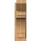 Ekena Millwork Merced Slat Smooth Outlooker, Western Red Cedar, 7 1/2"W x 20"D x 24"H OUT08X20X24MRC06SWR - alternate 2